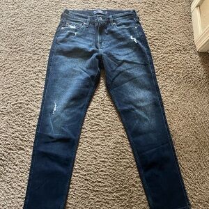 Men's Hollister Slim Straight Jeans Dark Wash